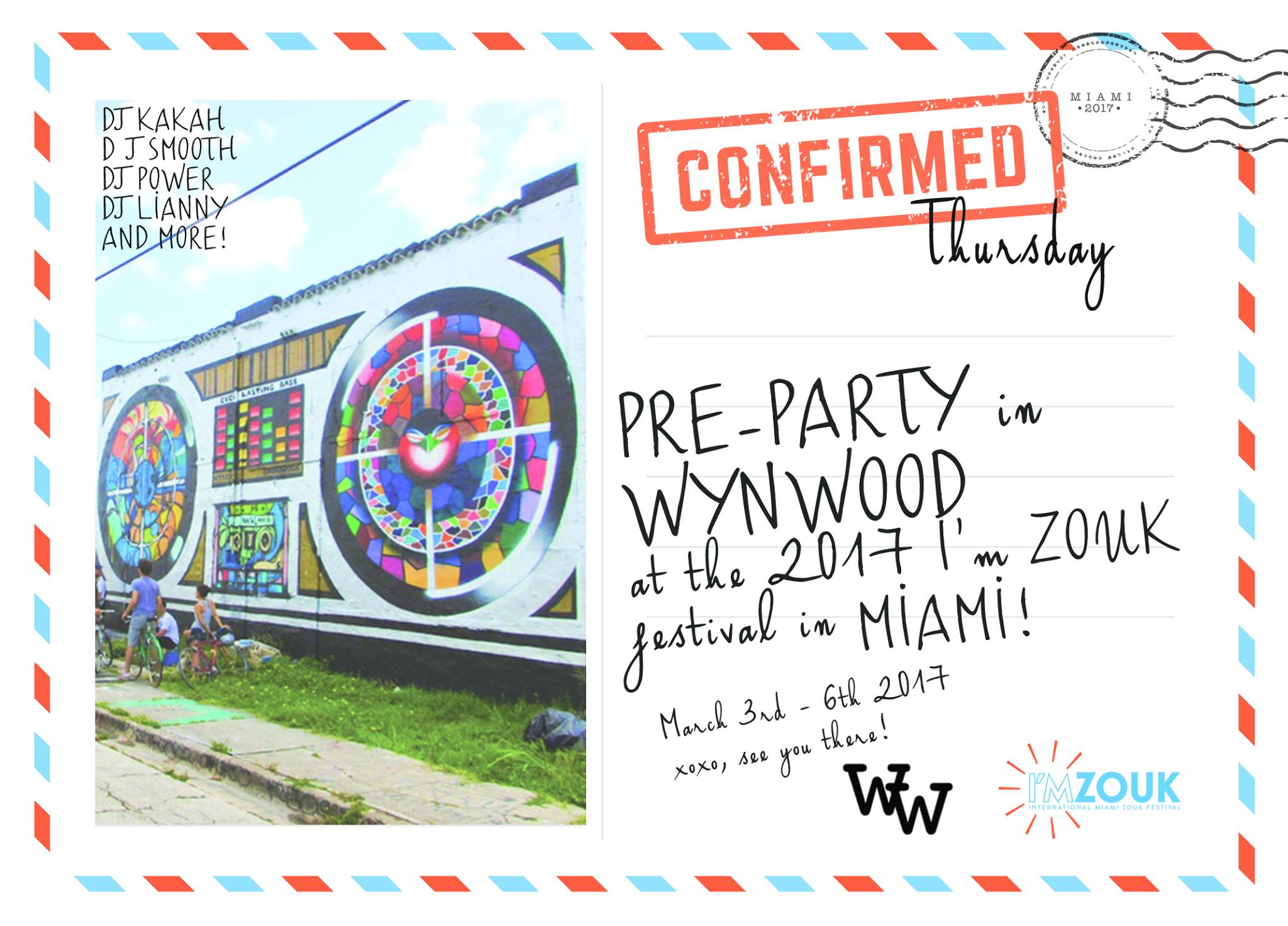 IMZ Pre-Party! Samba and Zouk Workshops - Wynwood Edition