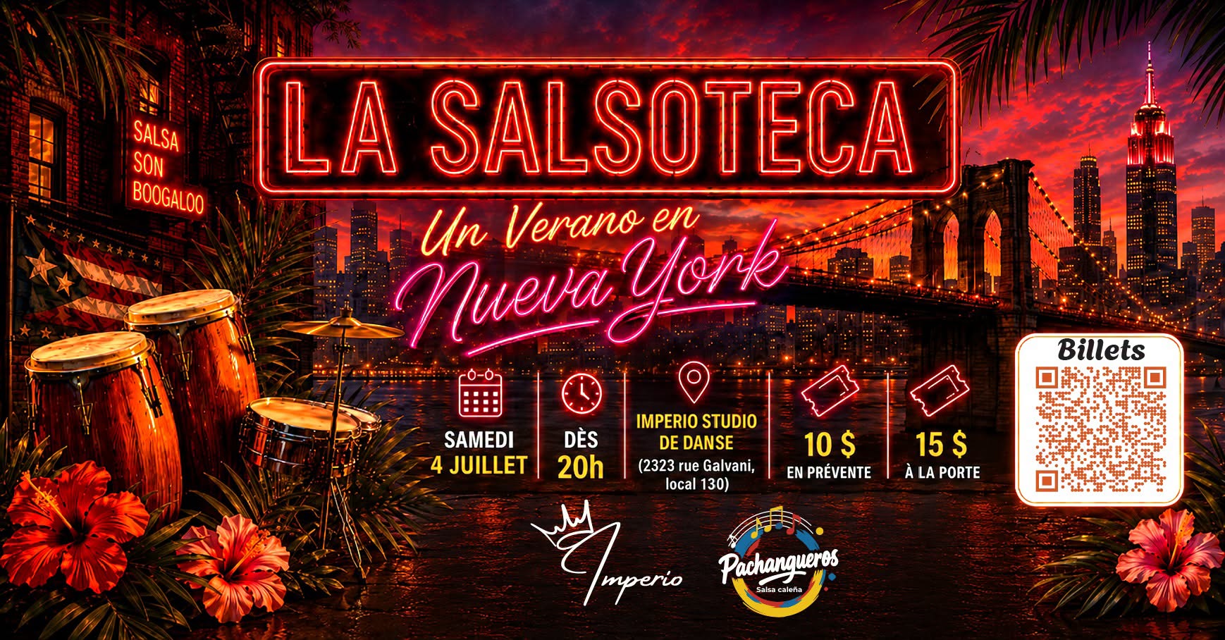 LA SALSOTECA: La soirée Salsa brava, classique et originale à Québec