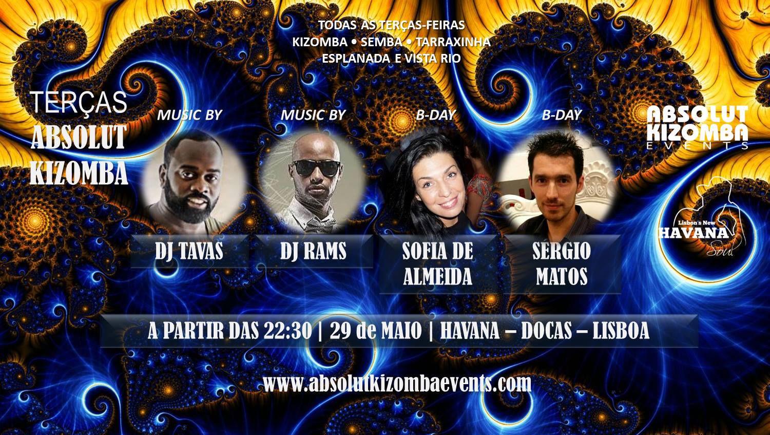 Terças Absolut Kizomba at Havana