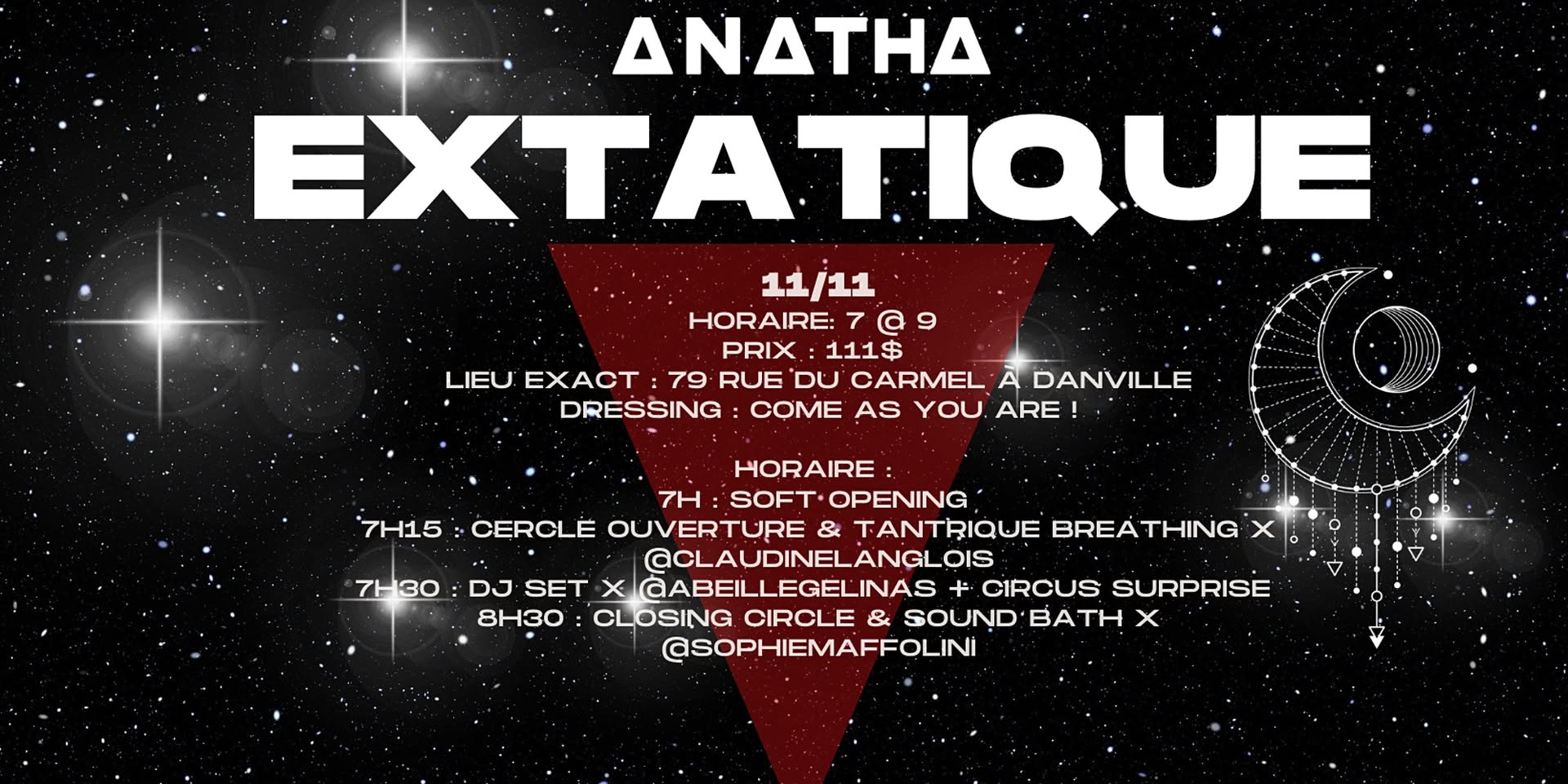 ANATHA FEST - VERSION DANSE EXTATIQUE x @ABEILLEGELINAS