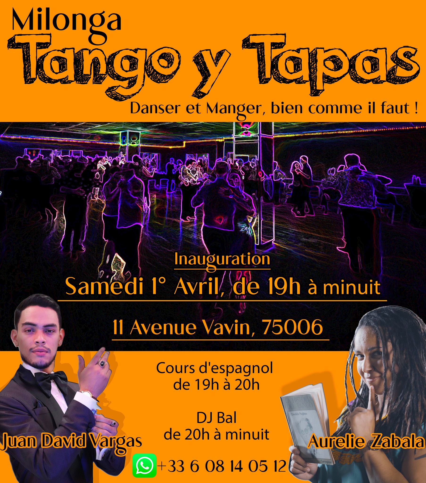 Inauguration Milonga Tango y Tapas