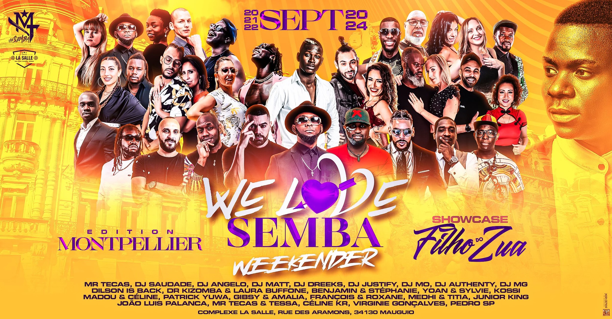 WE LOVE SEMBA Weekender Edition Montpellier 20, 21, 22 Sept 2024