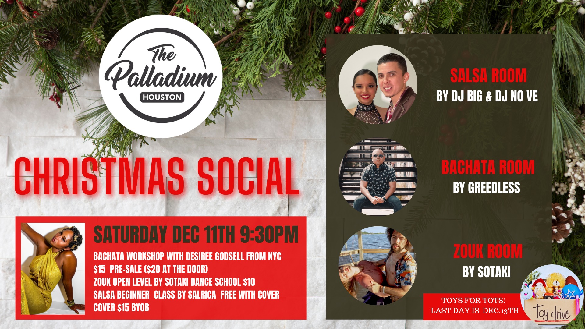 THE PALLADIUM CHRISTMAS SOCIAL