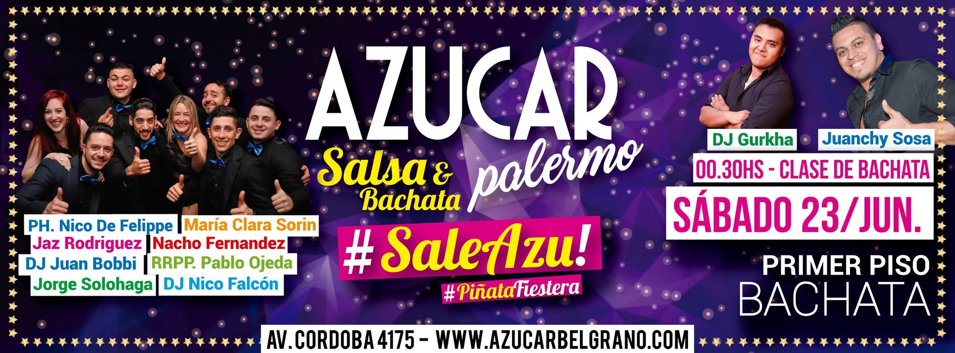 Descuento Sáb 23 6 ★ AzucarPalermo! #SaleAzu ! ★