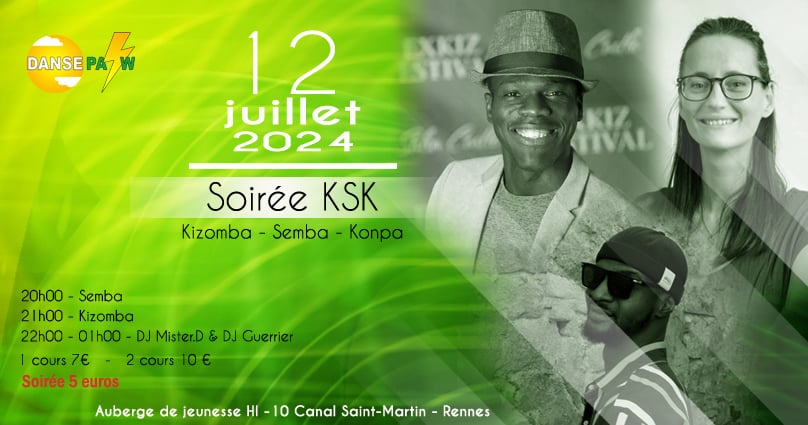 Soirée KSK ( kizomba-semba-konpa)