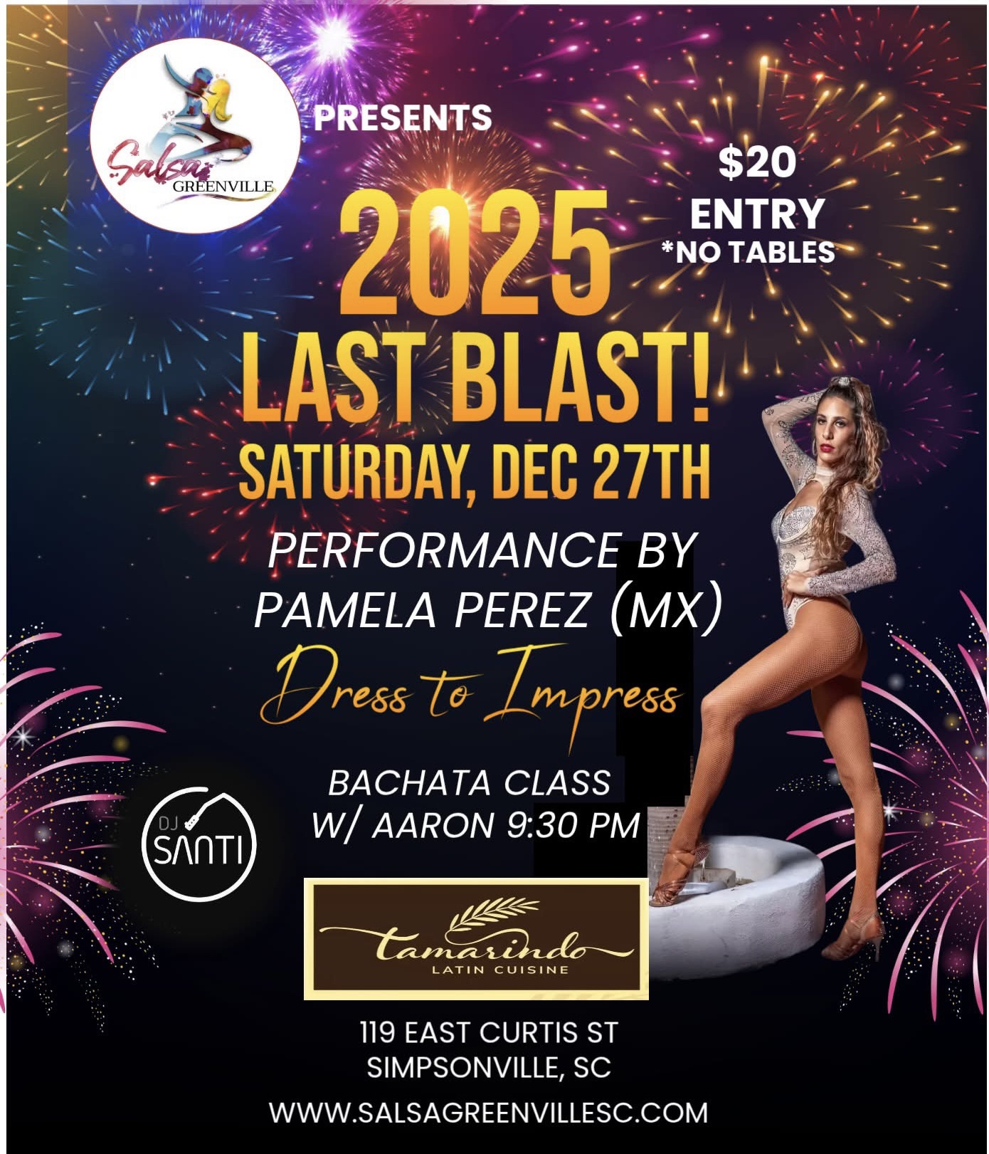 2025 LAST BLAST! Featuring Pamela Perez!