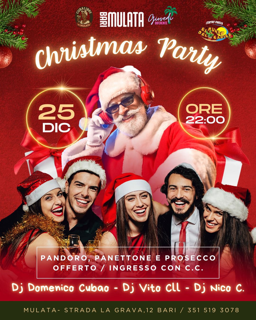 🎄FESTA DI NATALE LATINA MULATA🎅