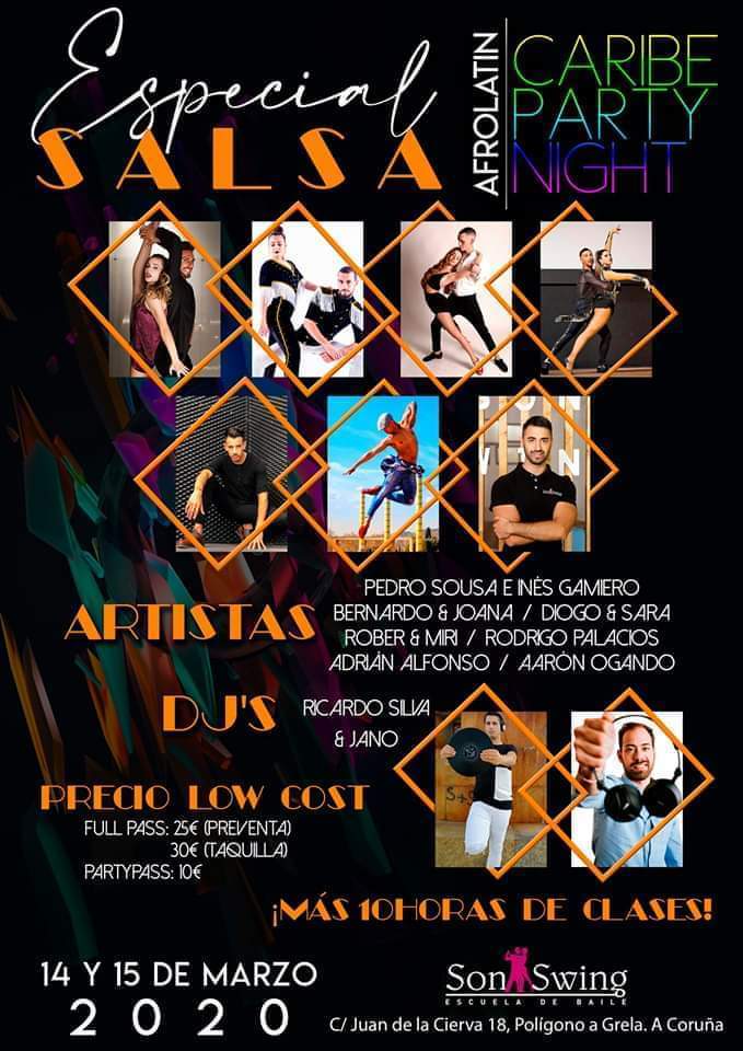 Afrolatin Caribe Party Night "Especial Salsa"