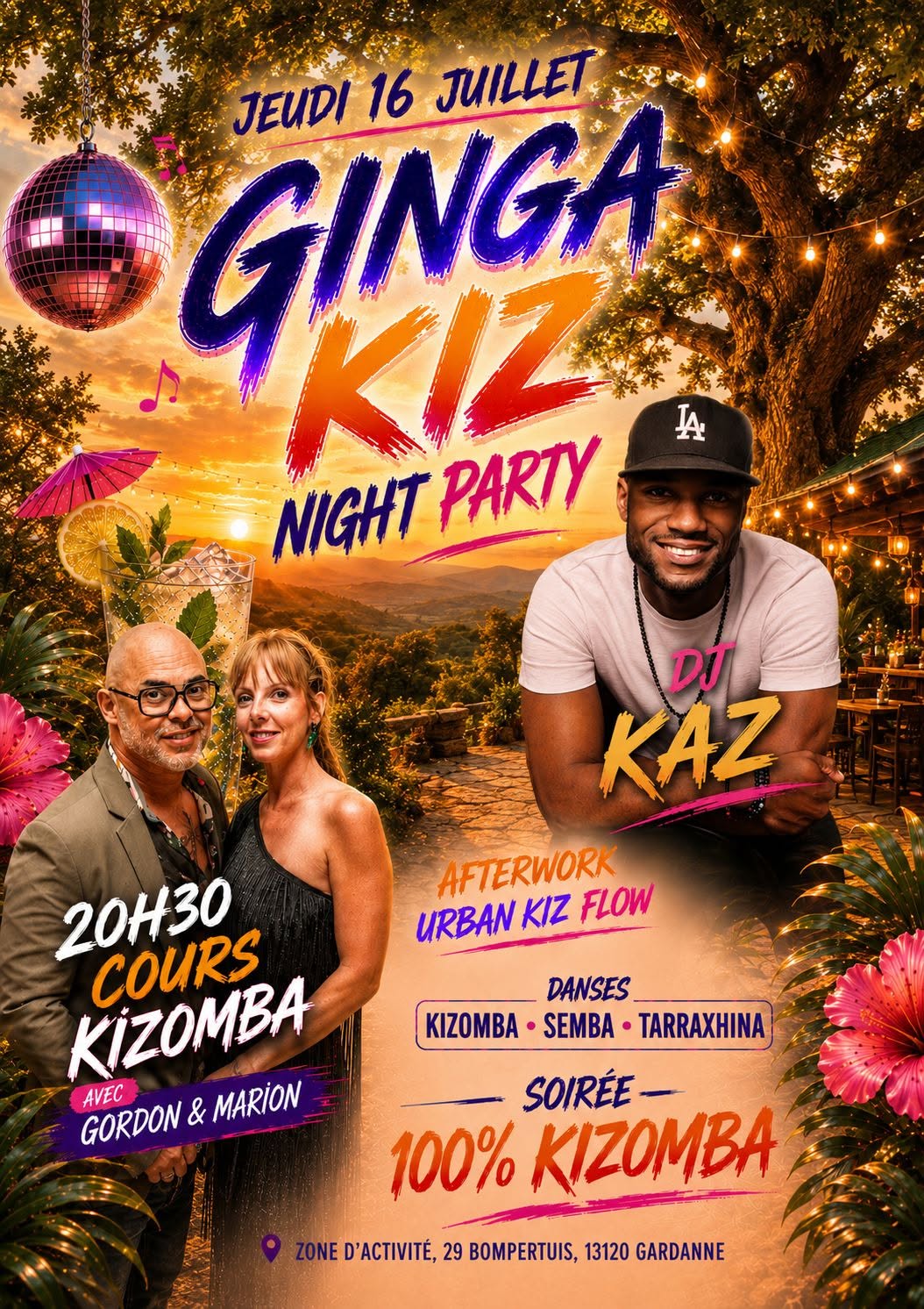 GINGA KIZ AFTER-WORK dj KAZ