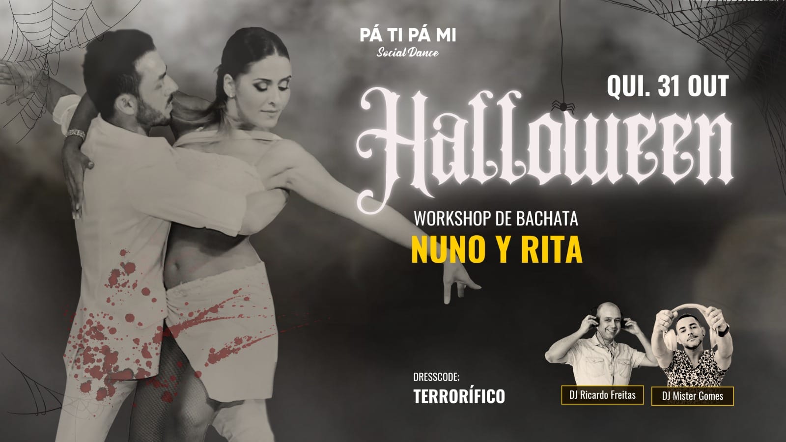 PÁ TI PÁ MI HALLOWEEN + workshop de bachata