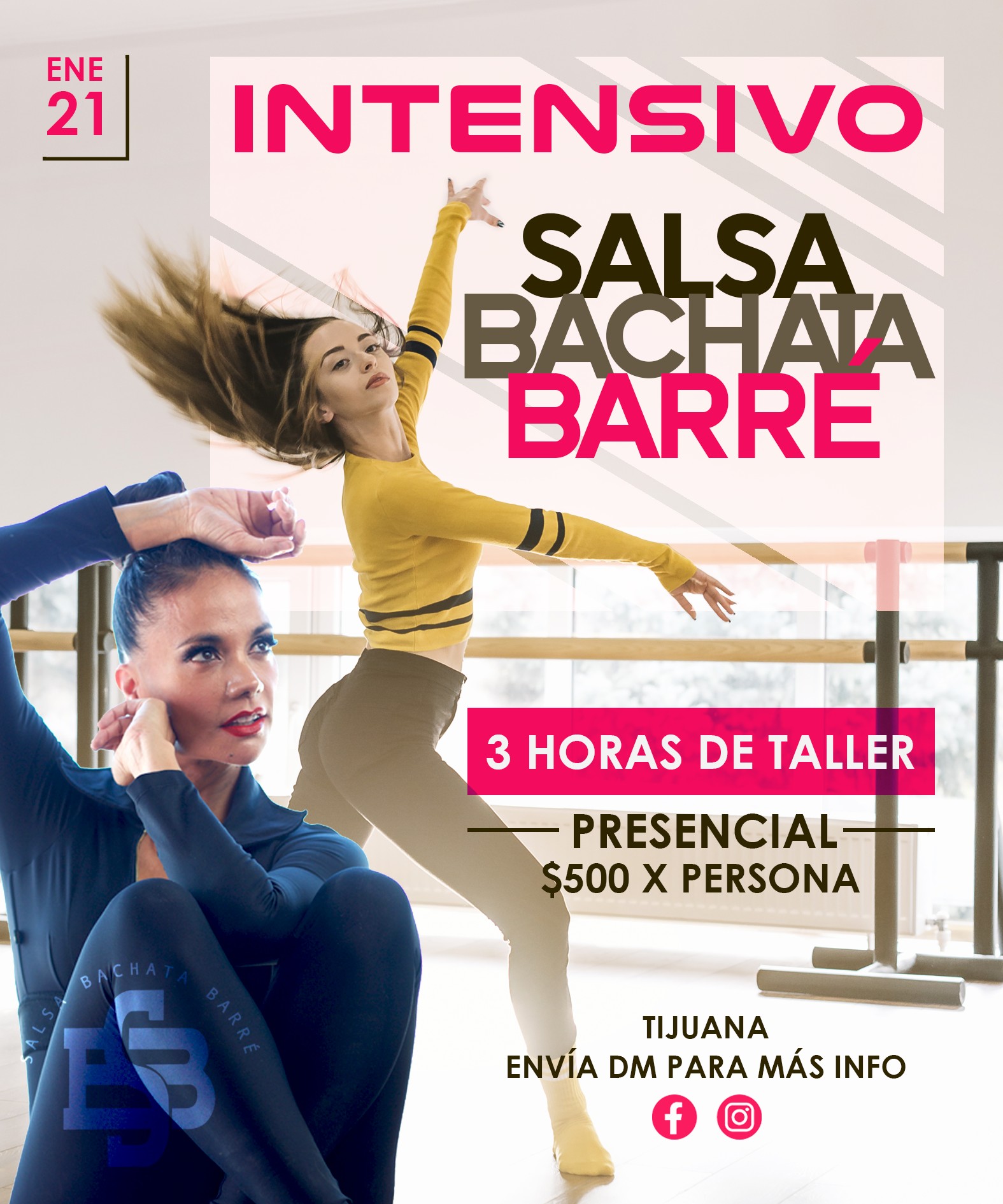 Taller Intensivo Salsa Bachata Barré