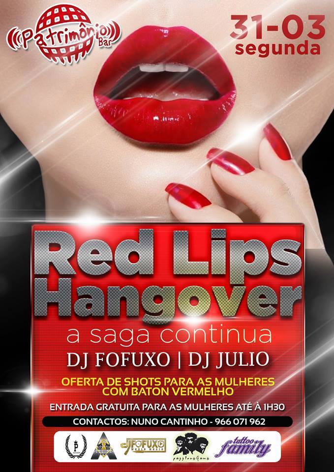 RED LIPS HANGOVER