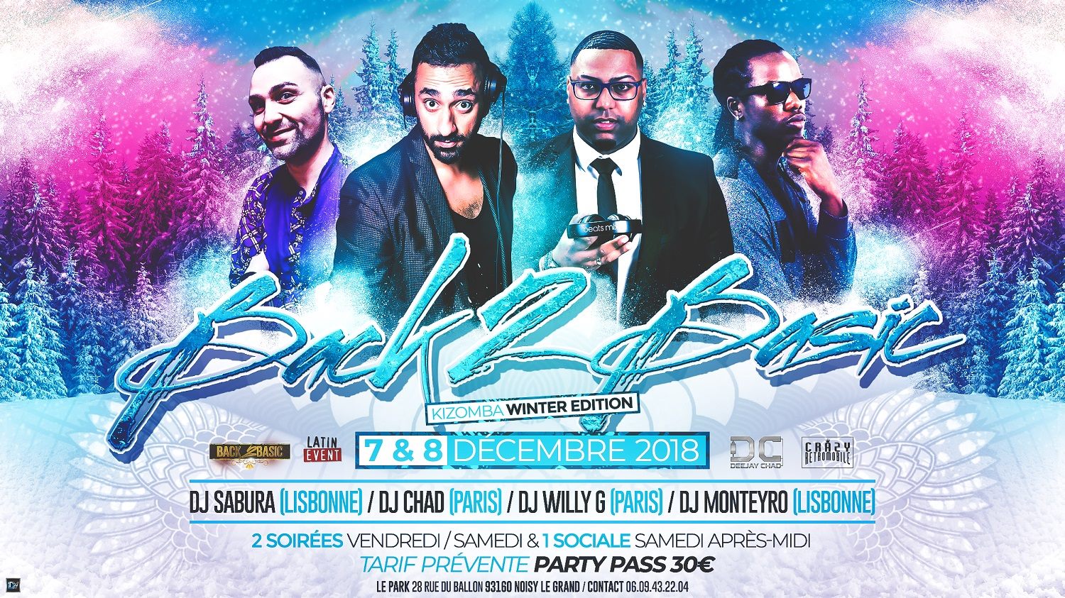 WeekEnd Back 2 Basic Kizomba 7 & 8 december 2018 Winter Edition