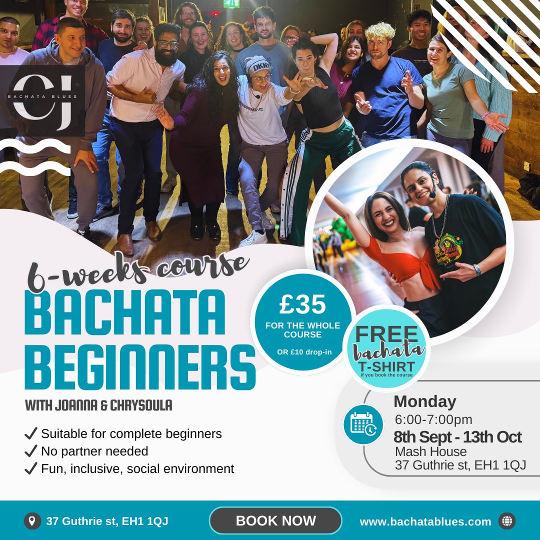 Bachata Beginners Course๐Start September dancing Bachata!