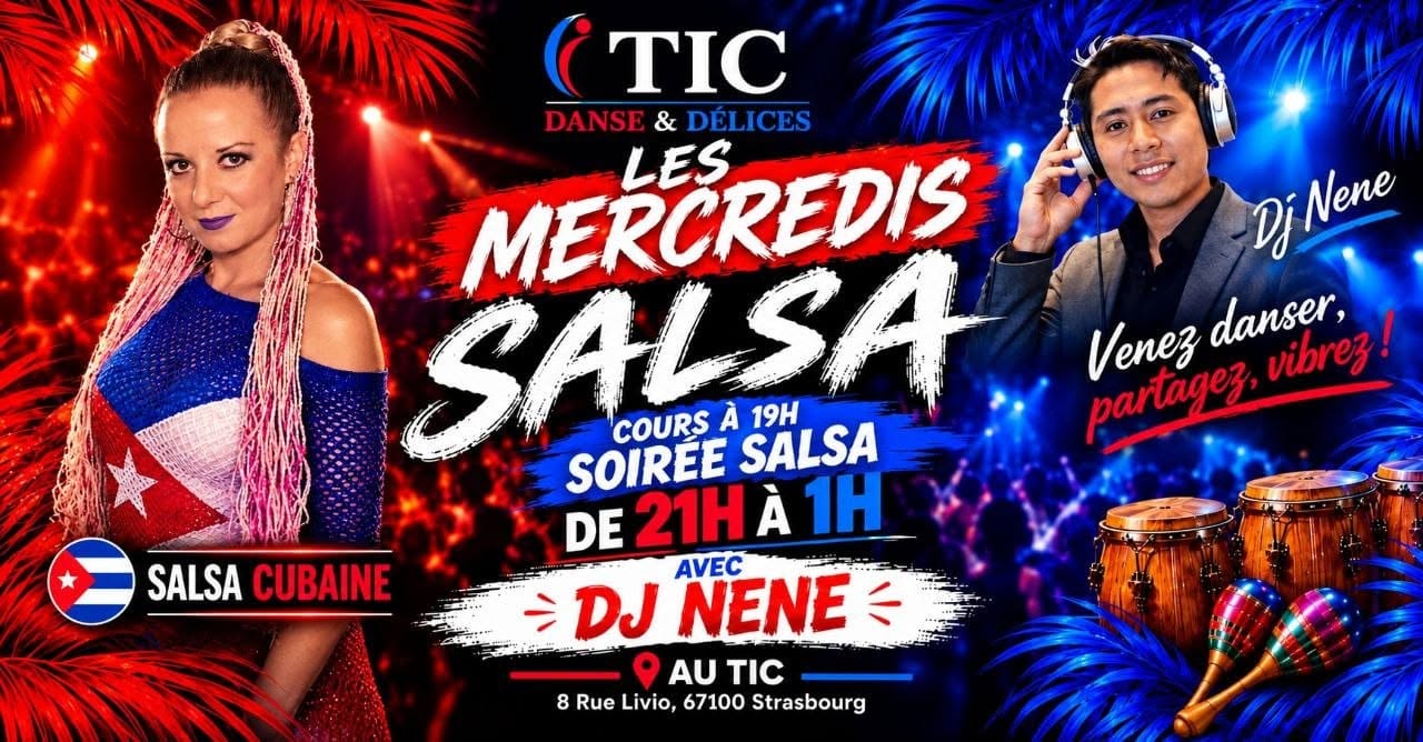 🇨🇺 MERCREDIS SALSA 🇨🇺 TIC DANSE