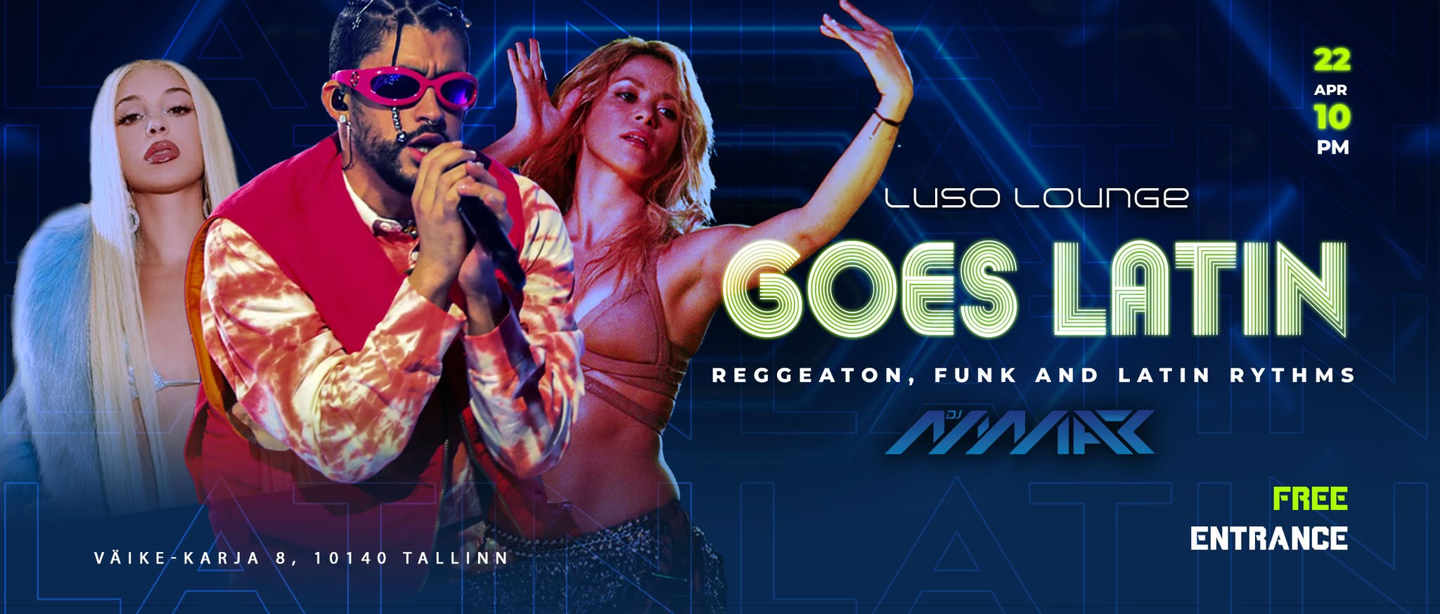 Luso Goes Latin! - Reggaeton, Brazilian Funk and Latin Rythms Party