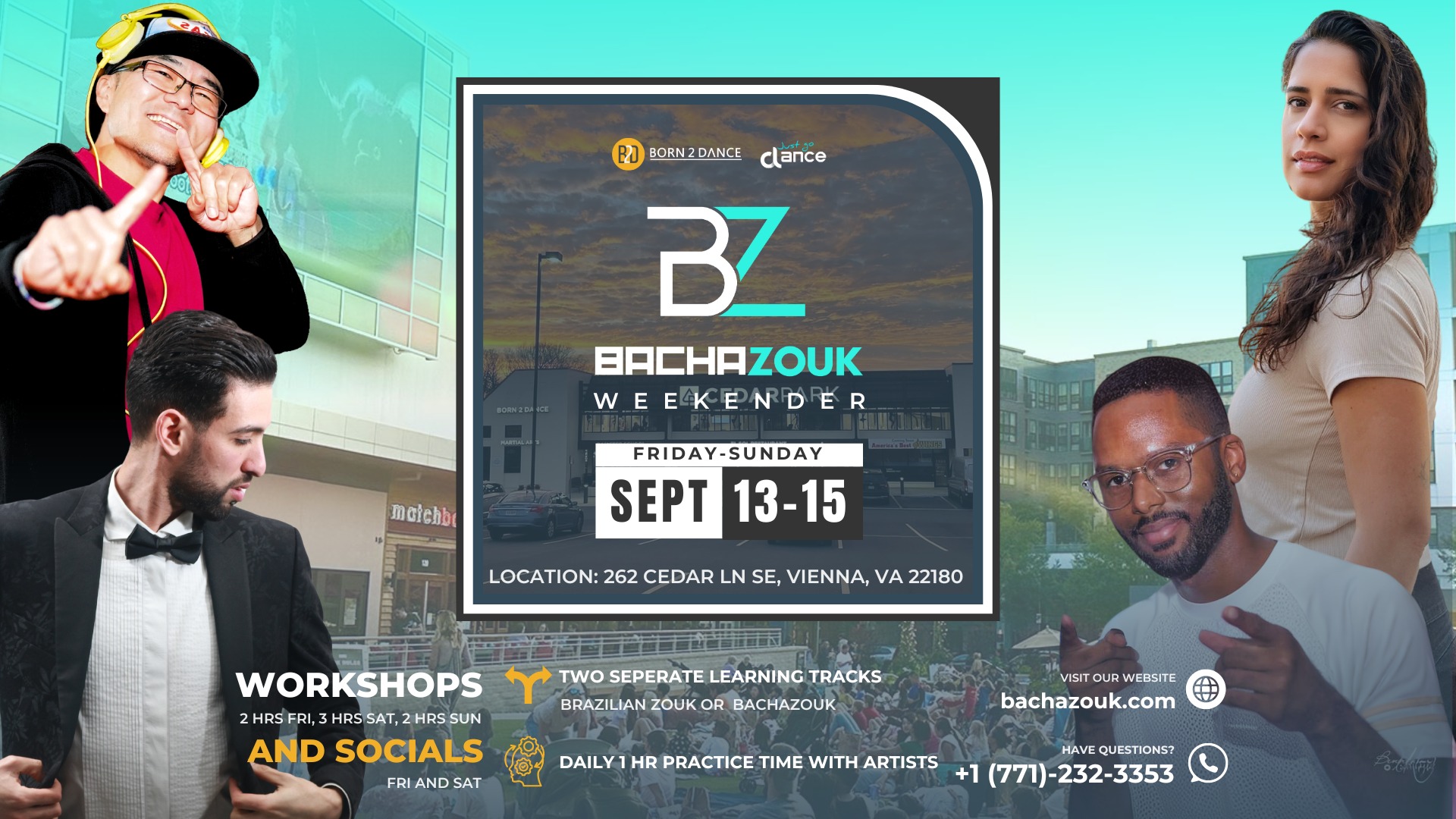 BZ Weekender: FRIDAY Bachata and Brazilian Zouk Social (2 Rooms)