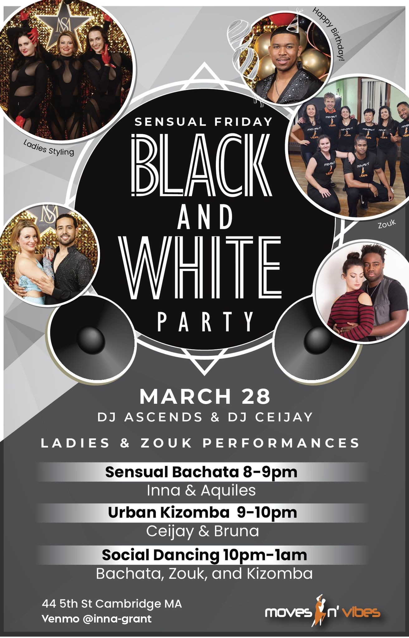 Sensual Friday - Black and White Party