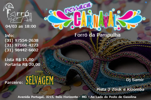 Forro da Pampulha - Ressaca de Carnaval