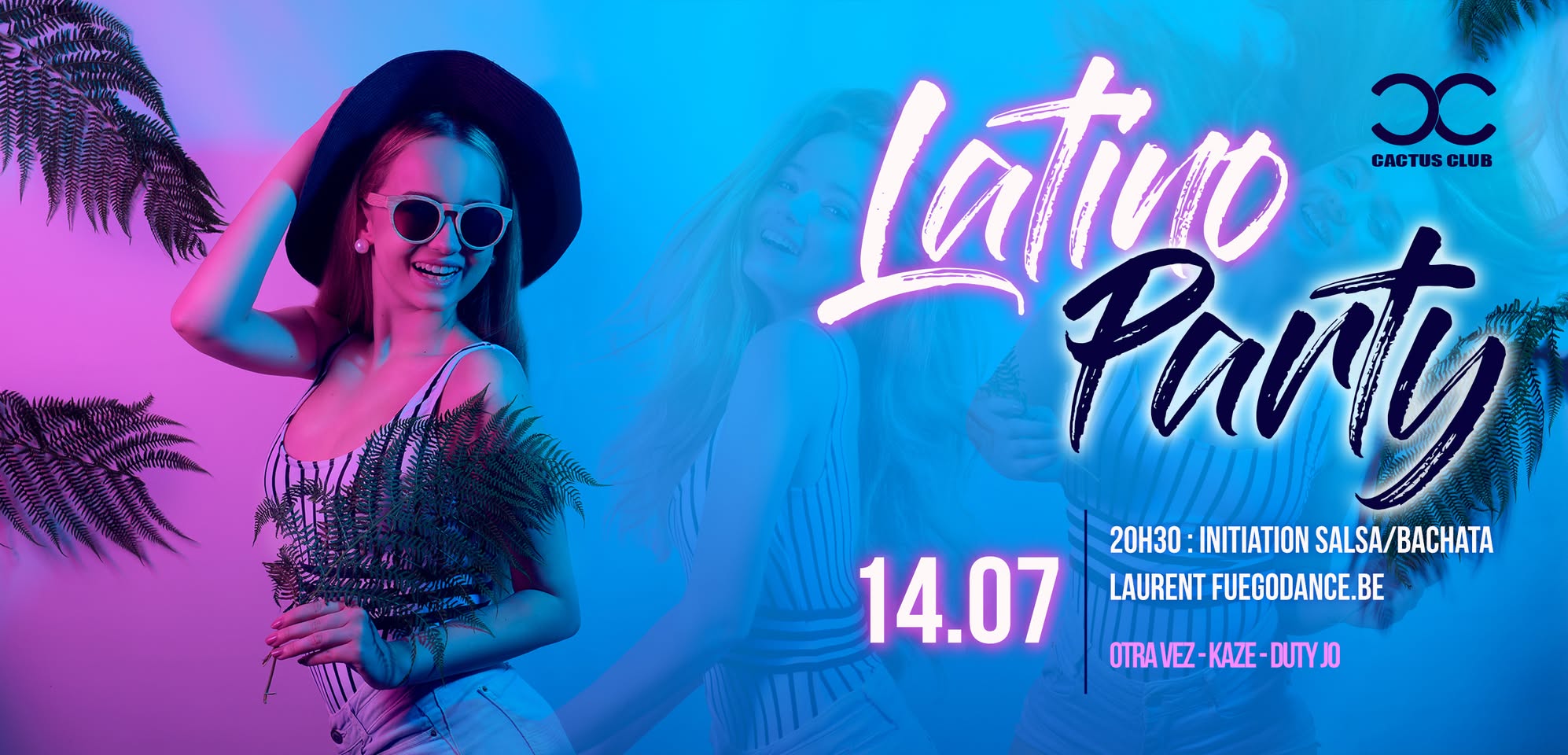 Latino Party ☆ Friday 14.07 ☆ Cactus Club