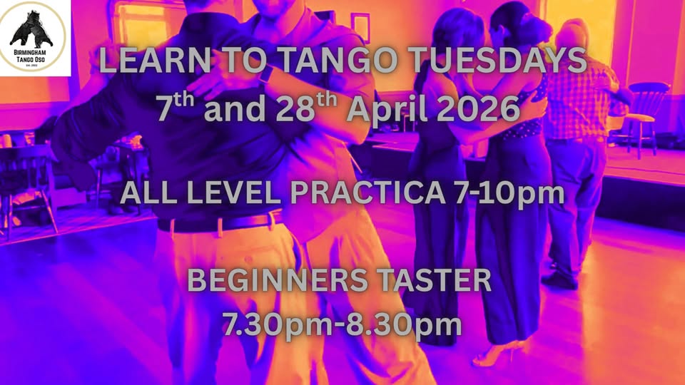Learn to Tango - All Level Practica & Beginners Taster Class