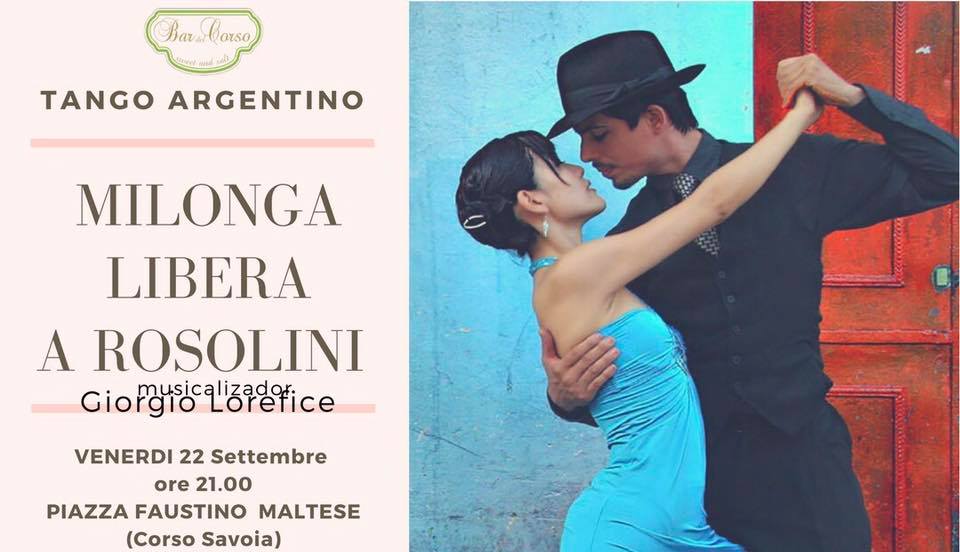 #TANGO: Milonga Libera a Rosolini
