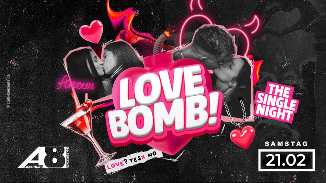 LOVE BOMB - Die Single Party