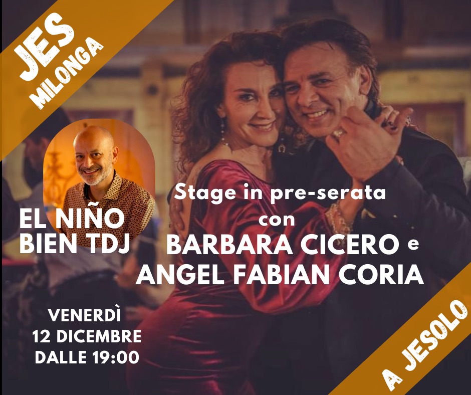 JES Milonga con Stage in pre-serata