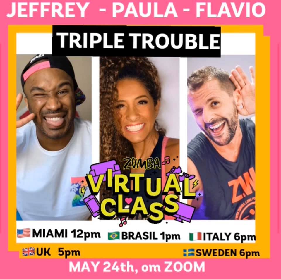 MC Jeffrey, Paula & Flavio . Triple Trouble