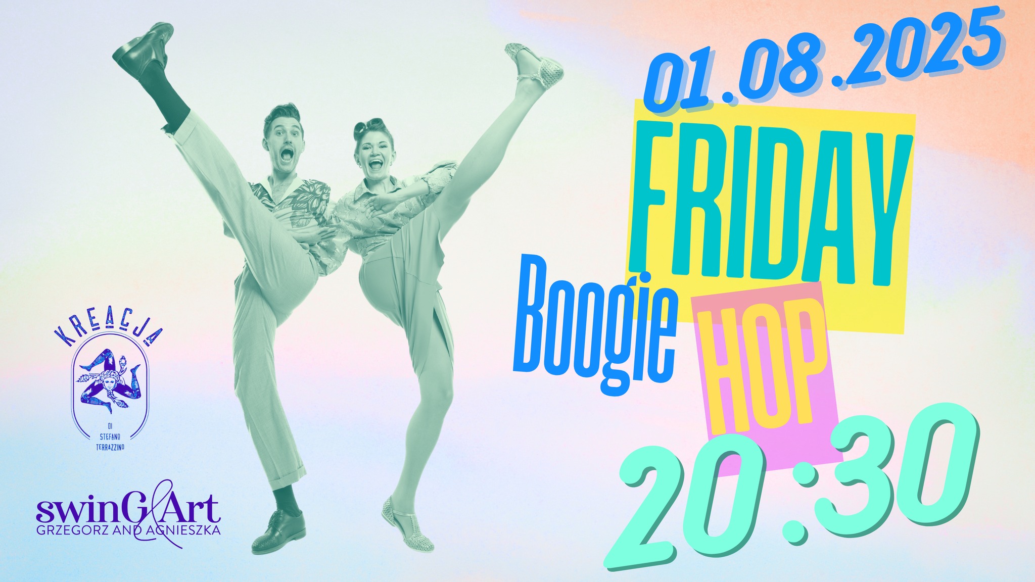 Friday Boogie Hop! - potańcówka Rhythm&Blues w Kreacji!