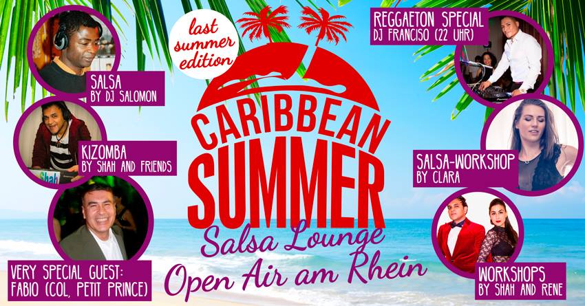 Caribbean Summer - Salsa Lounge Open Air am Rhein