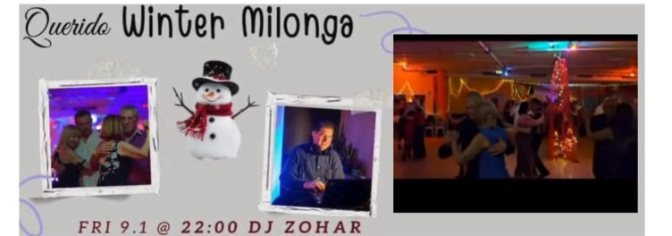 Querido winter milonga- DJ Zohar