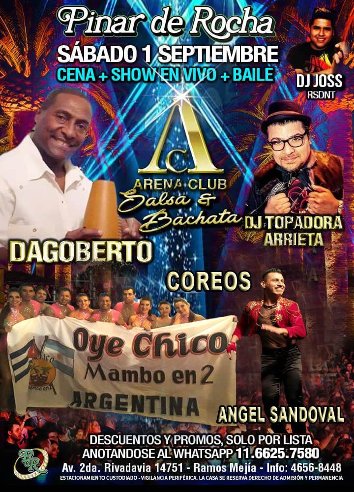 2X2 En Arena Salsa Y Bachata