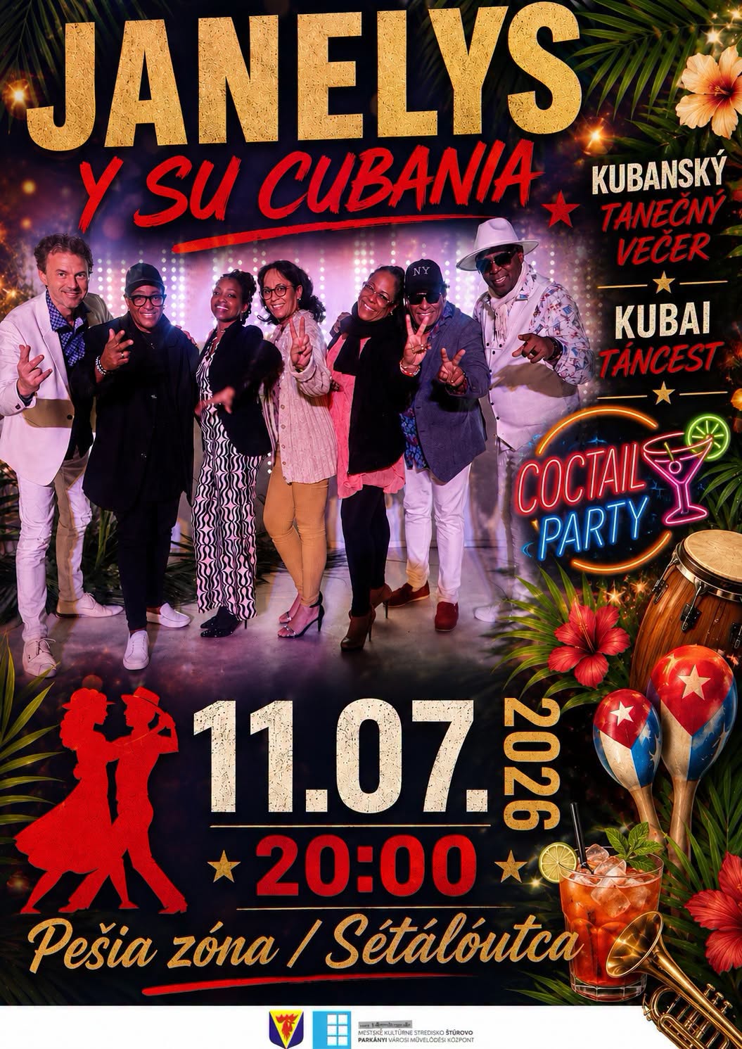 JANELYS Y SU CUBANIA - kubanský tanečný večer kubai táncest