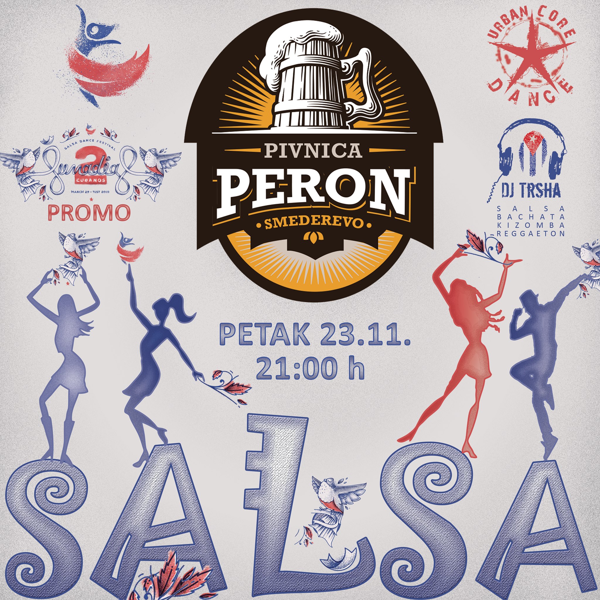 Salsa žurka 6 petak 23.11. 21h