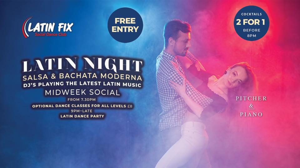 Salsa & Bachata Latino Dance Classes in Royal Tunbridge Wells