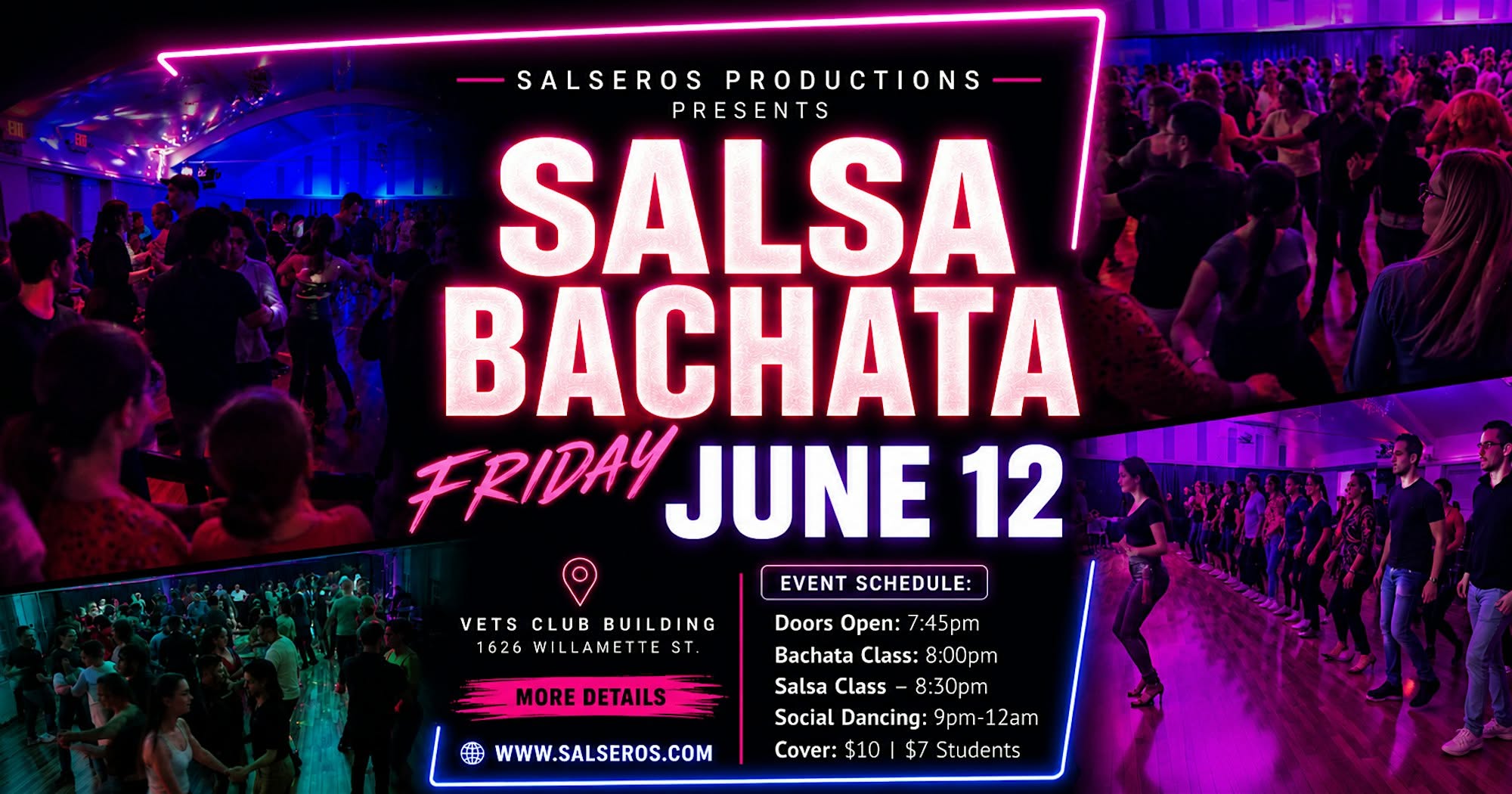 Salsa & Bachata Social Dance and Drop-in class