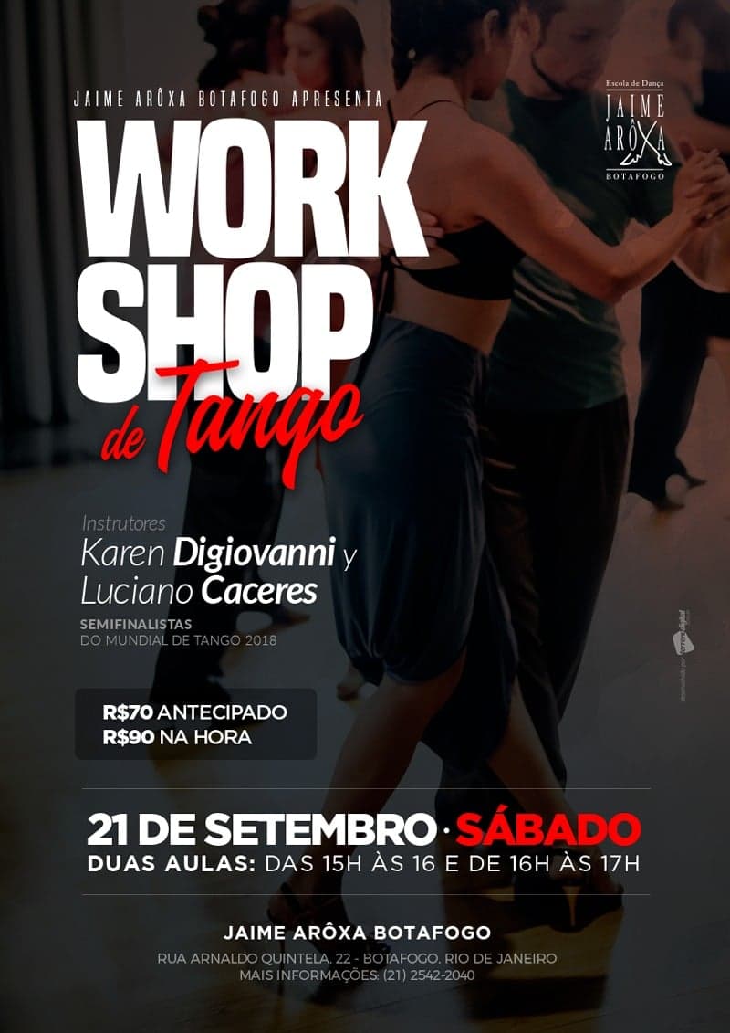 Workshop de Tango - Sábado 21.09