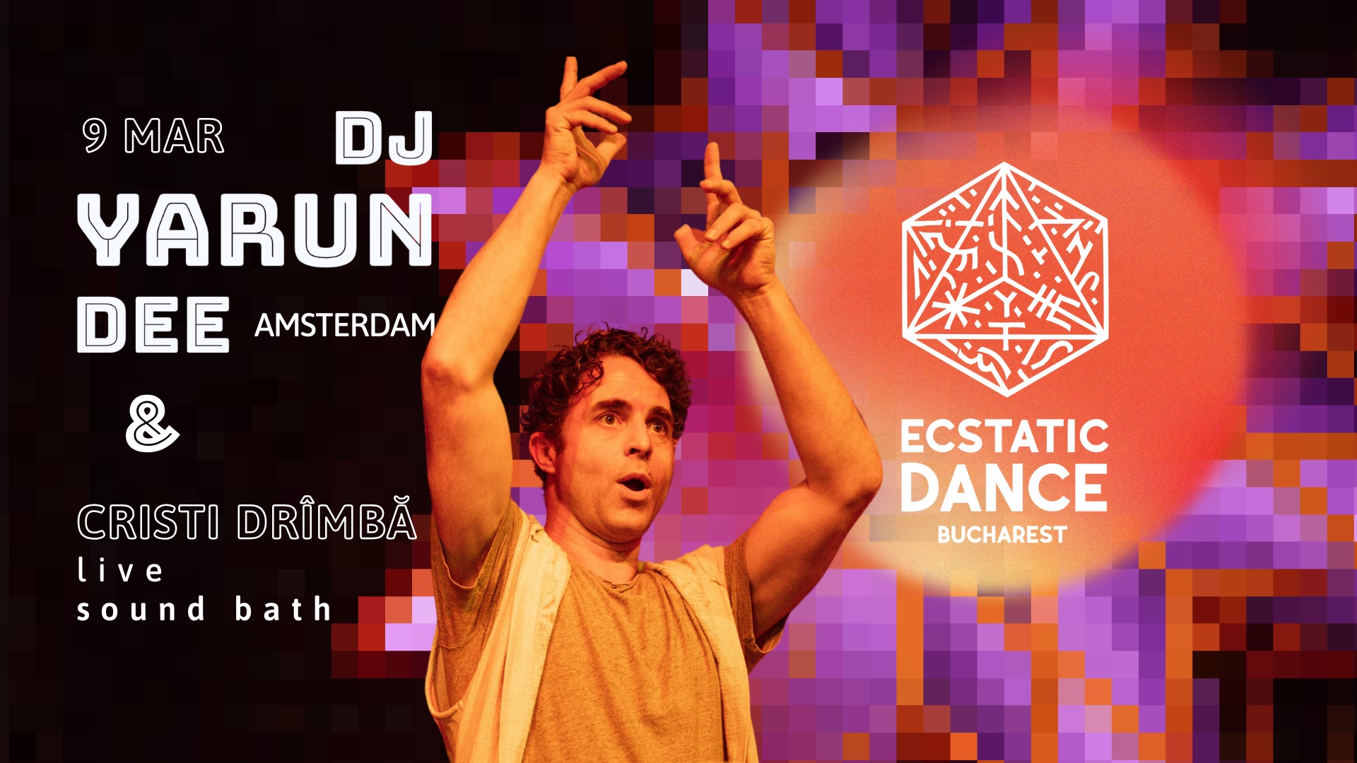 Sunday Ecstatic Dance đŞ Hearts Unbound Guest DJ YARUN DEE