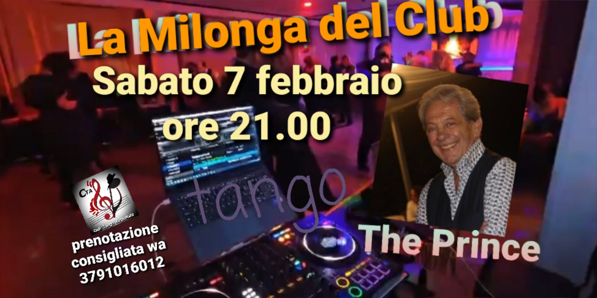 La Milonga del Club πΊ Tdj π Il Principe π§