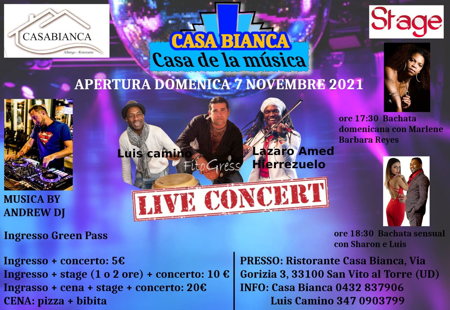 HOT LATIN NIGHT - SALSA BACHATA KIZOMBA