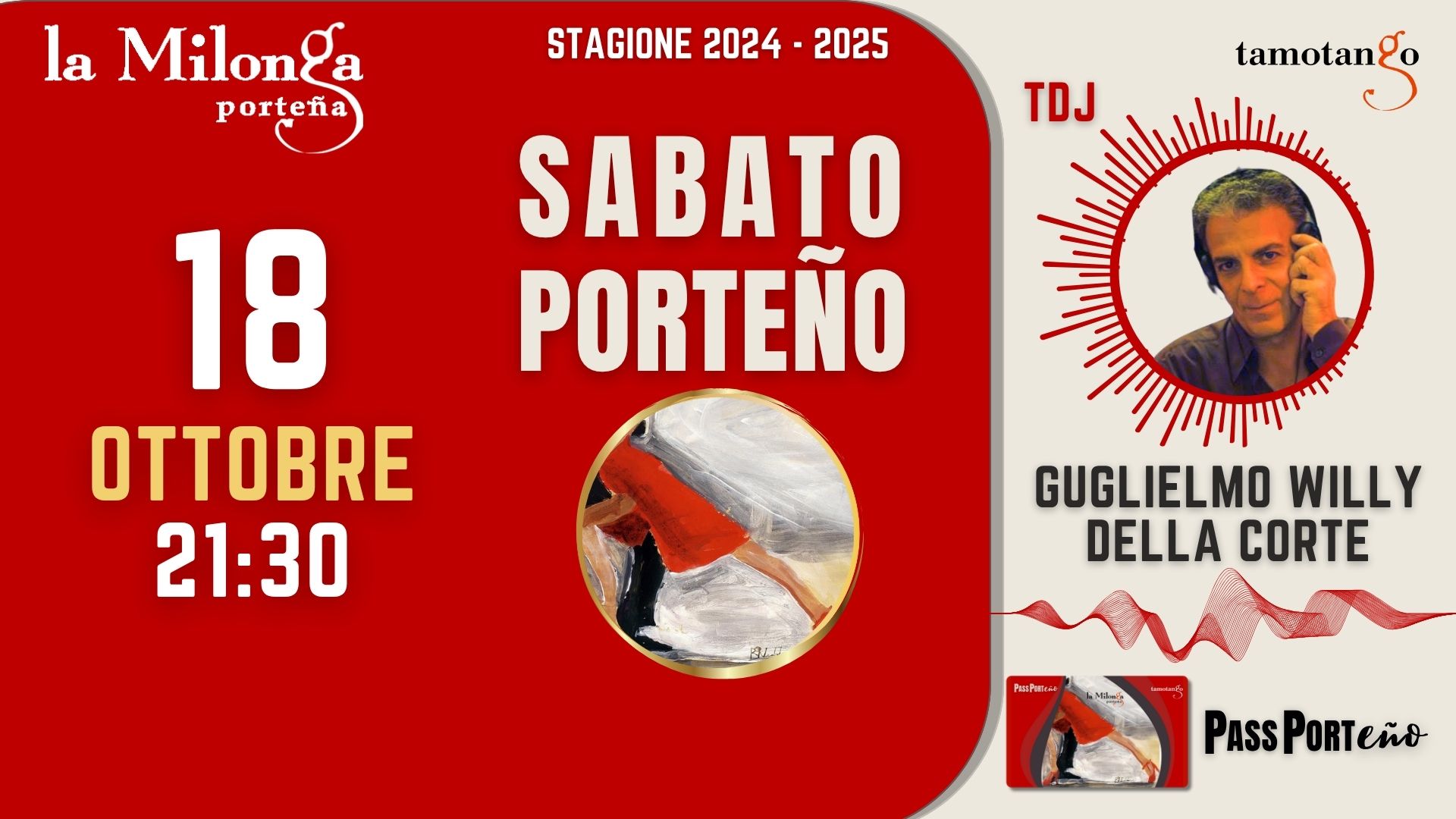 Sabato Porteño - TDJ Guglielmo Willy Della Corte