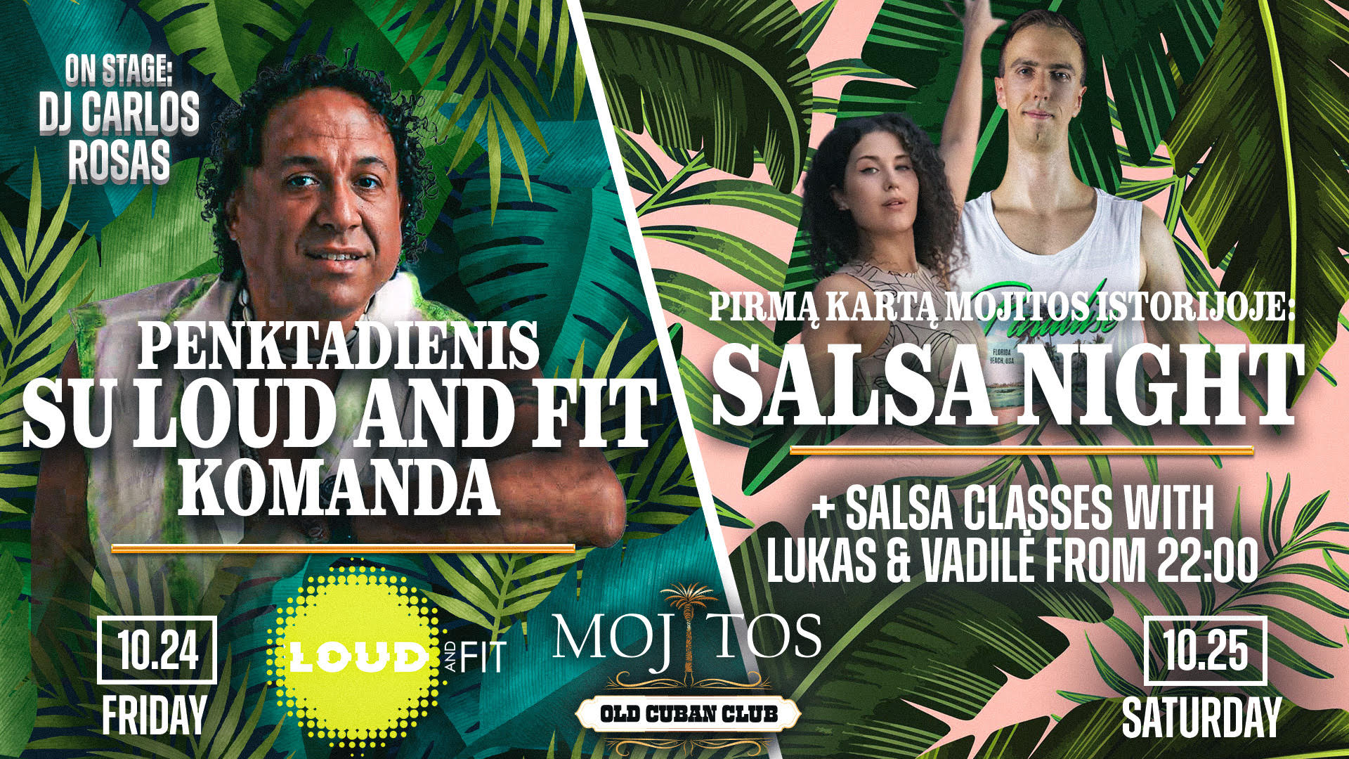 2025 10 24 25 🇨🇺 #9 kubietiškas savaitgalis @MOJITOS