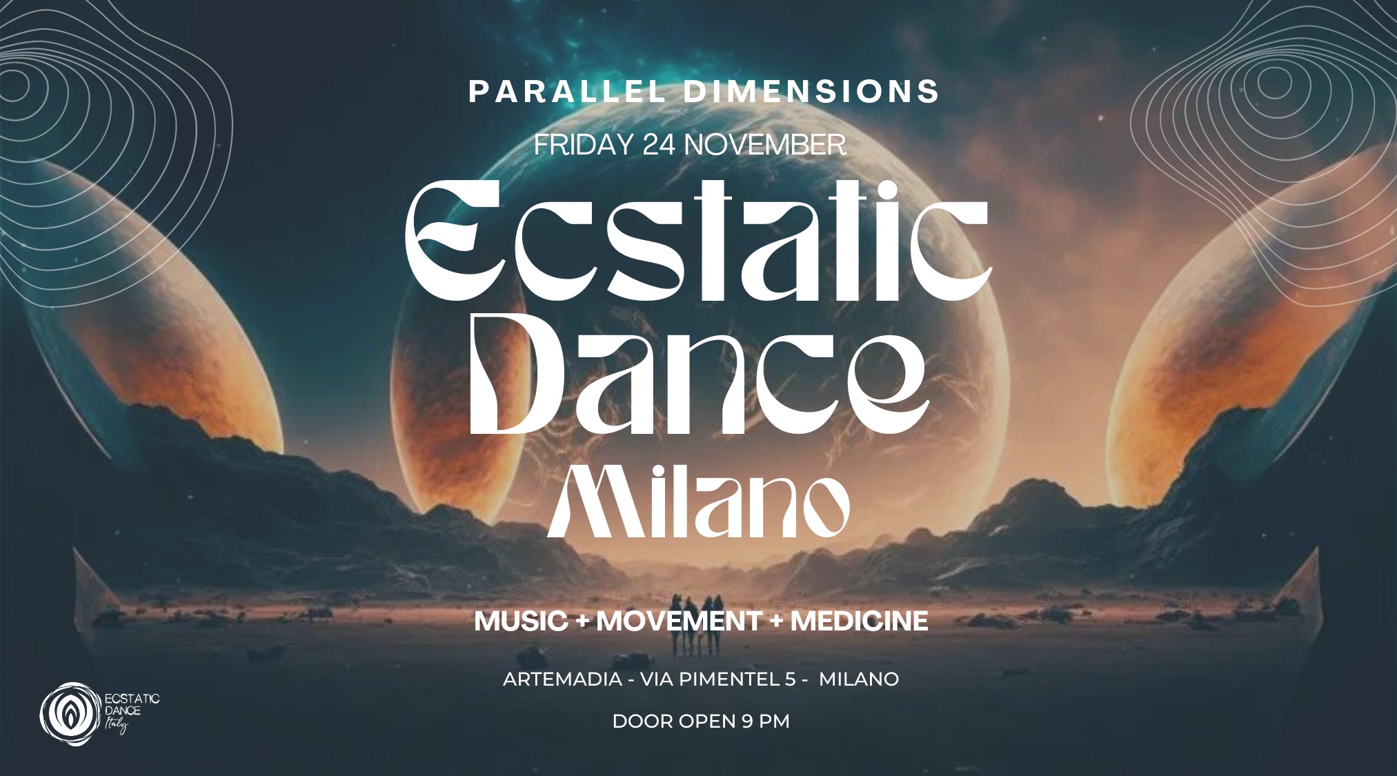 Ecstatic Dance Milano - Parallel Dimensions