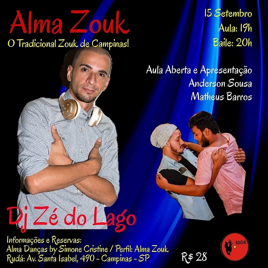 Alma Zouk - Dj Ze Do Lago - 15.09.19