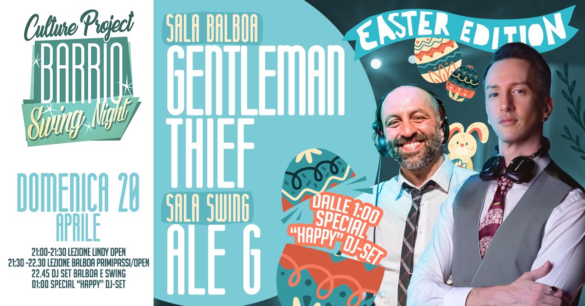 BARRIO SWING NIGHT - Easter edition