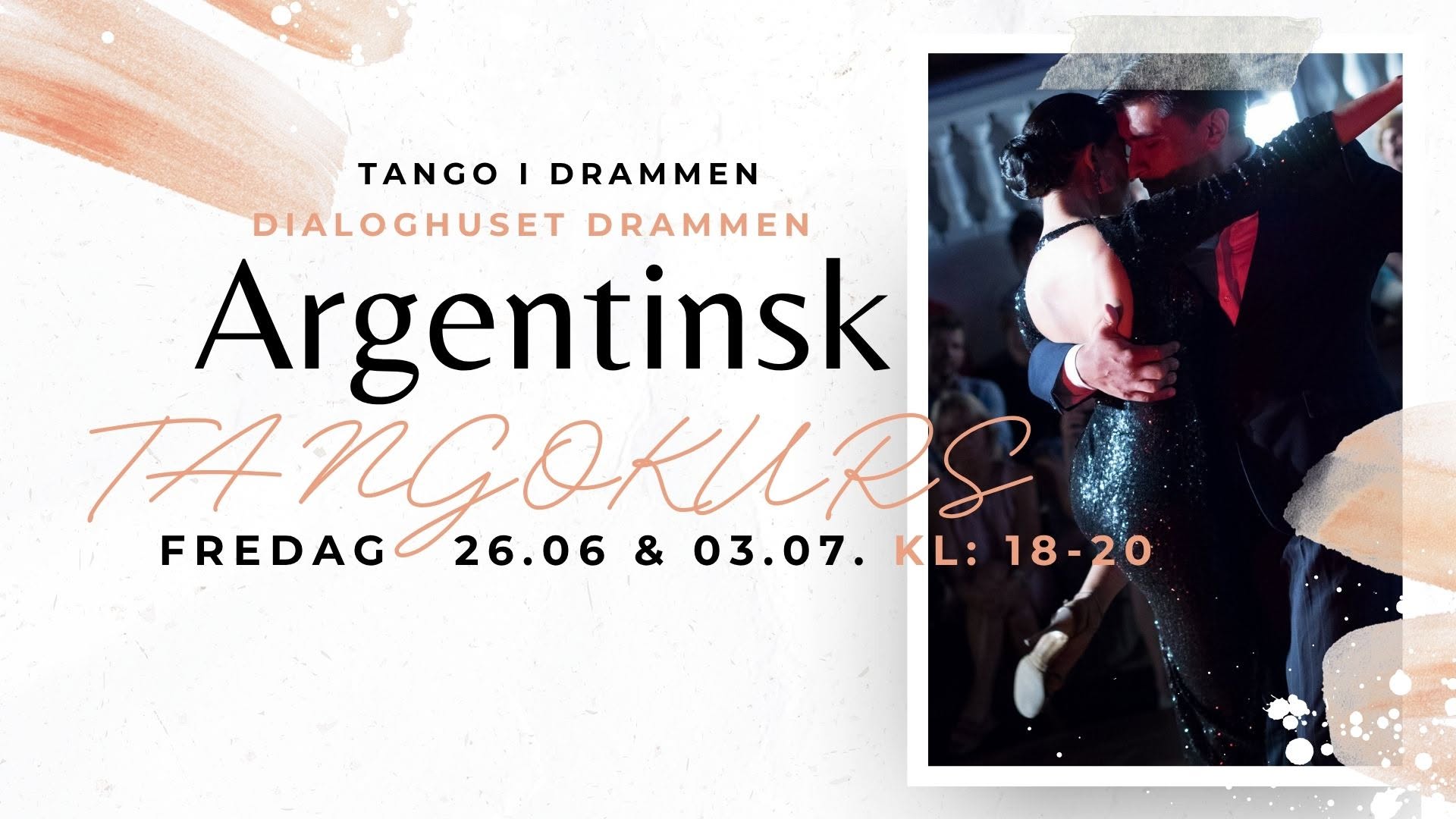 Drop-in Kurs i Argentinsk Tango i Drammen! med Diego