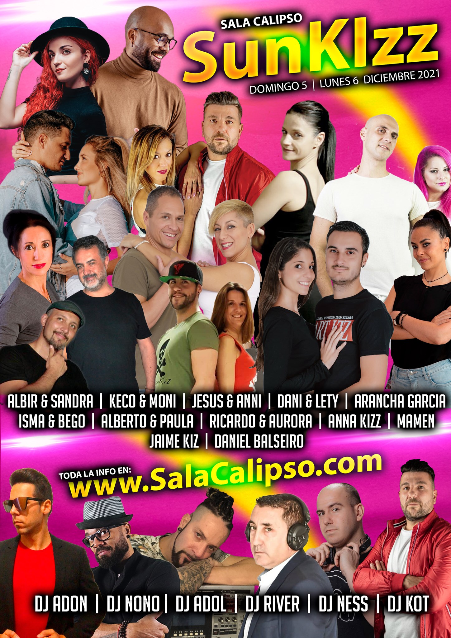 SunKizz Sala Calipso 100% Kizomba