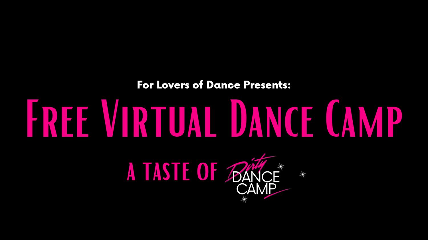 💕 FREE Virtual Dance Camp