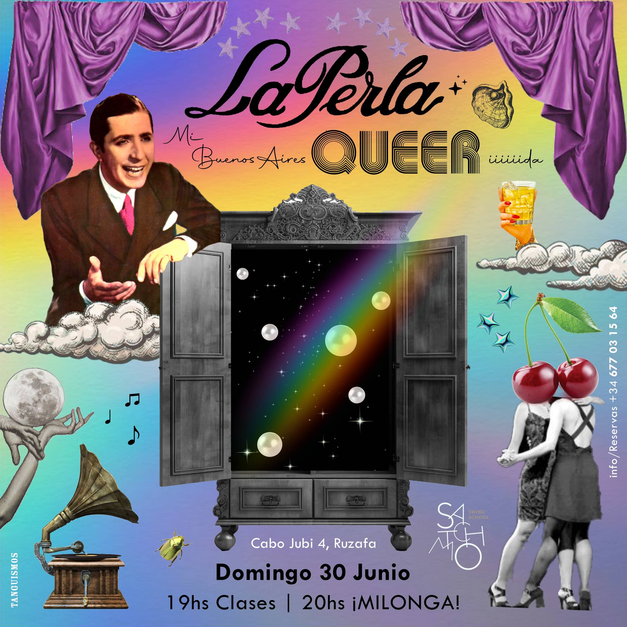 🎶 ¡Milonga! 🌈 La Perla del Orgullo 🫧 Express yourself ✨